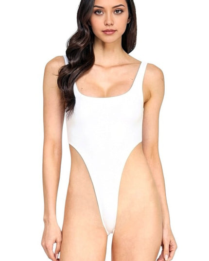 High-Cut Thong Bodysuit – Sculpt Fit Seamless Style