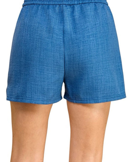 LELIS-01S Lelisi Woven Shorts – High Waist Relaxed Fit