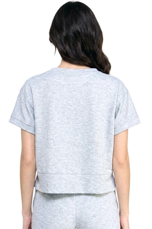 AS01TOP Air Scuba Short Sleeve Sweatshirt – Relaxed Fit