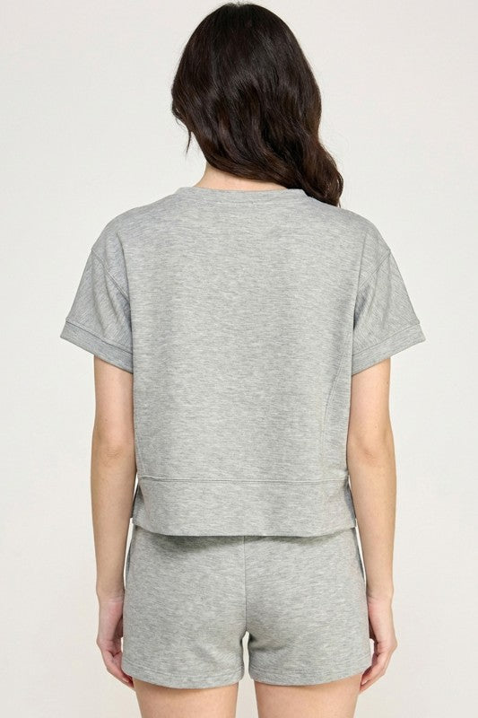 AS01TOP Air Scuba Short Sleeve Sweatshirt – Relaxed Fit