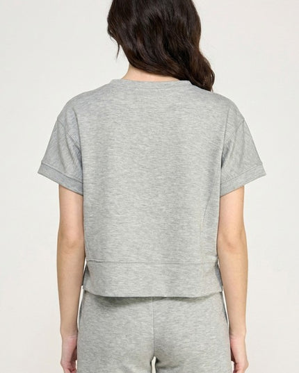 AS01TOP Air Scuba Short Sleeve Sweatshirt – Relaxed Fit