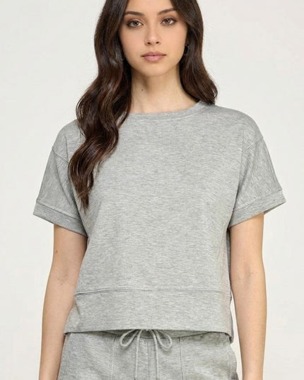 AS01TOP Air Scuba Short Sleeve Sweatshirt – Relaxed Fit