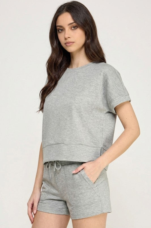 AS01TOP Air Scuba Short Sleeve Sweatshirt – Relaxed Fit