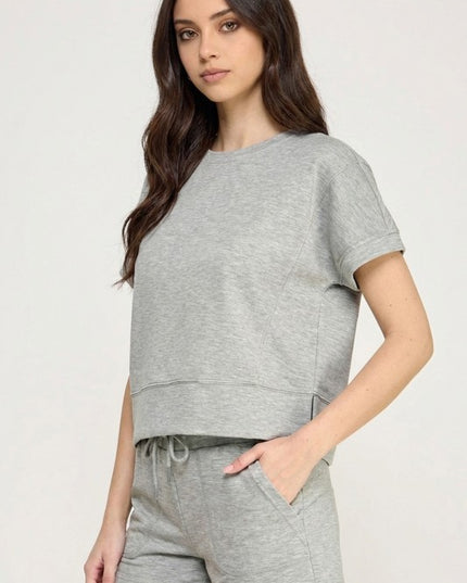 AS01TOP Air Scuba Short Sleeve Sweatshirt – Relaxed Fit