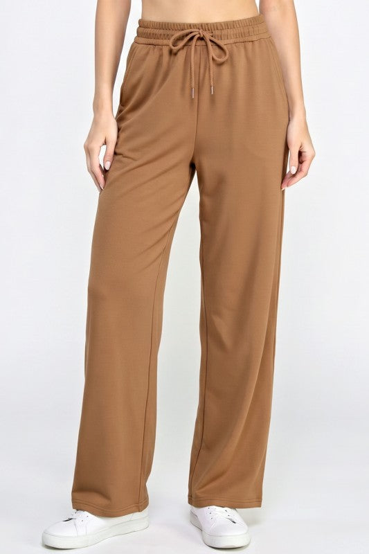 Air Scuba Straight Pants – Drawstring Streetwear Style