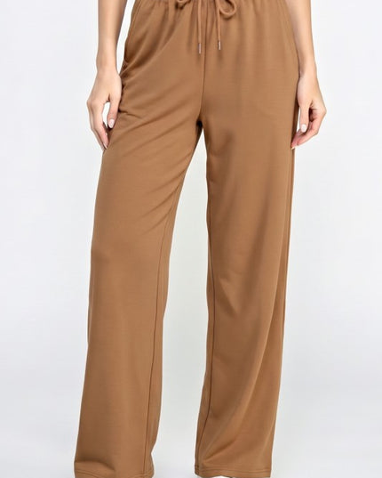 Air Scuba Straight Pants – Drawstring Streetwear Style