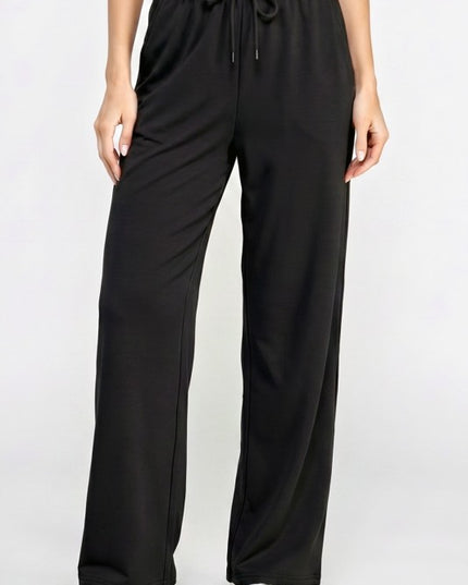 Air Scuba Straight Pants – Drawstring Streetwear Style