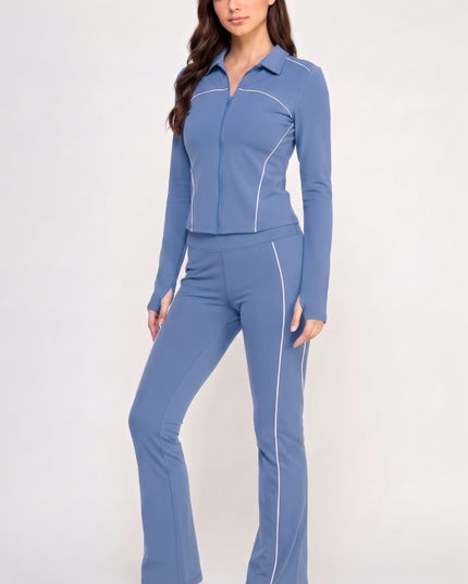 Solid Yoga Jacket Set – Sculpt Fit Activewear