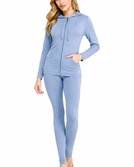 Zip Up Hoodie Set – Streetwear Lounge Style