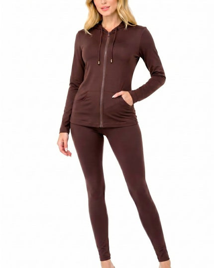 Zip Up Hoodie Set – Streetwear Lounge Style