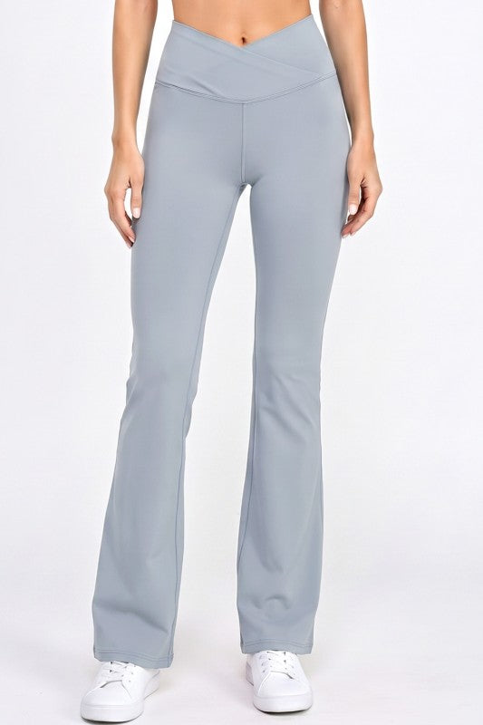 LG24 Workout Flare Pants – High Waist Sculpt Style
