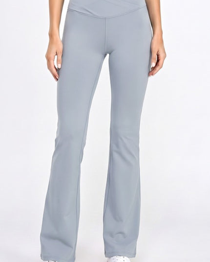 Workout Flare Pants – High Waist Sculpt Style