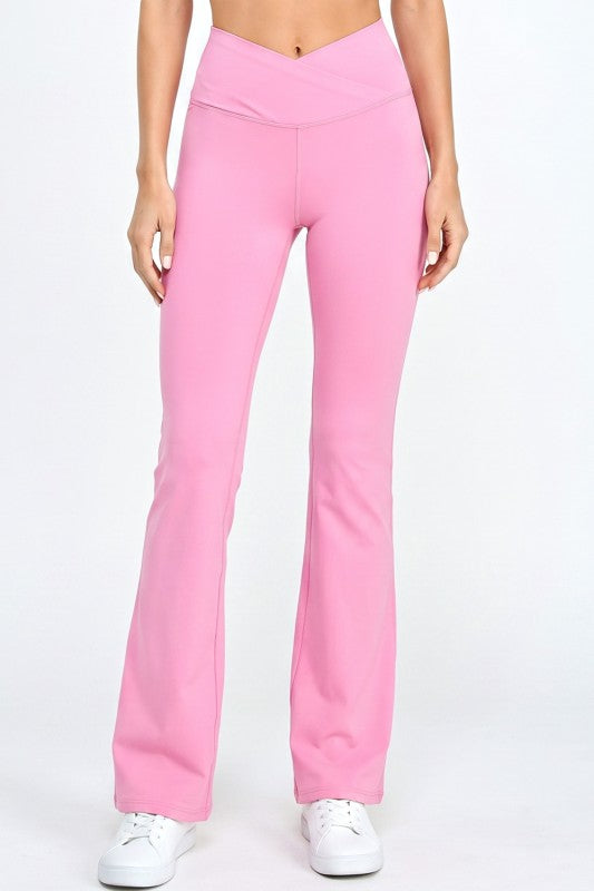 LG24 Workout Flare Pants – High Waist Sculpt Style