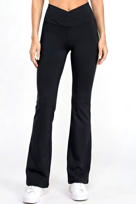 LG24 Workout Flare Pants – High Waist Sculpt Style