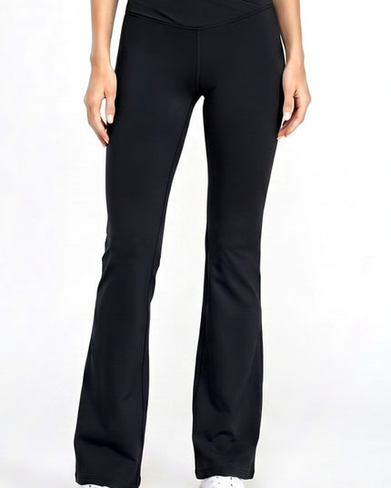 Workout Flare Pants – High Waist Sculpt Style