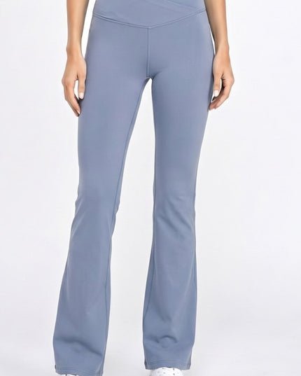 Workout Flare Pants – High Waist Sculpt Style