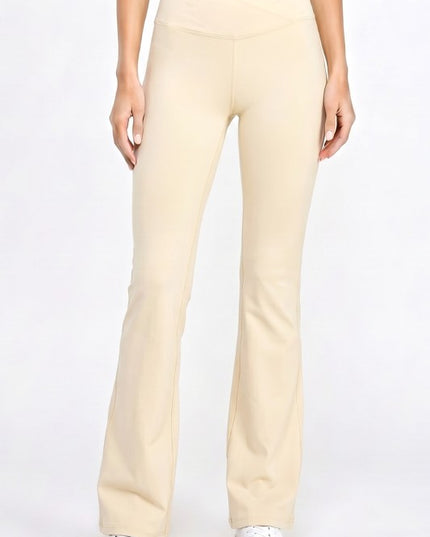 Workout Flare Pants – High Waist Sculpt Style