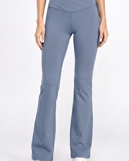 Workout Flare Pants – High Waist Sculpt Style