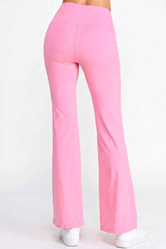 LG24 Workout Flare Pants – High Waist Sculpt Style