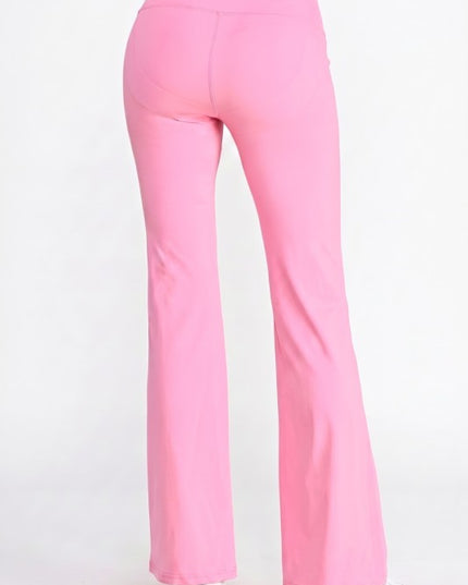 Workout Flare Pants – High Waist Sculpt Style
