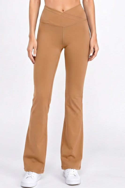 LG24 Workout Flare Pants – High Waist Sculpt Style