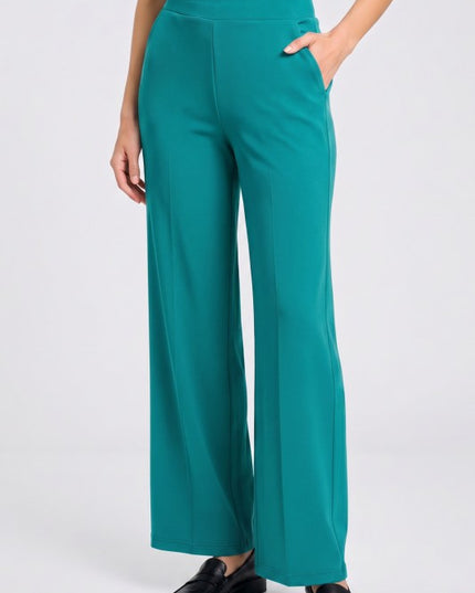Scuba Straight Pants – Structured Everyday Style