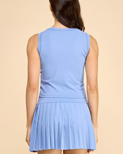 Pleated Tennis Skort Set – Varsity Court Style