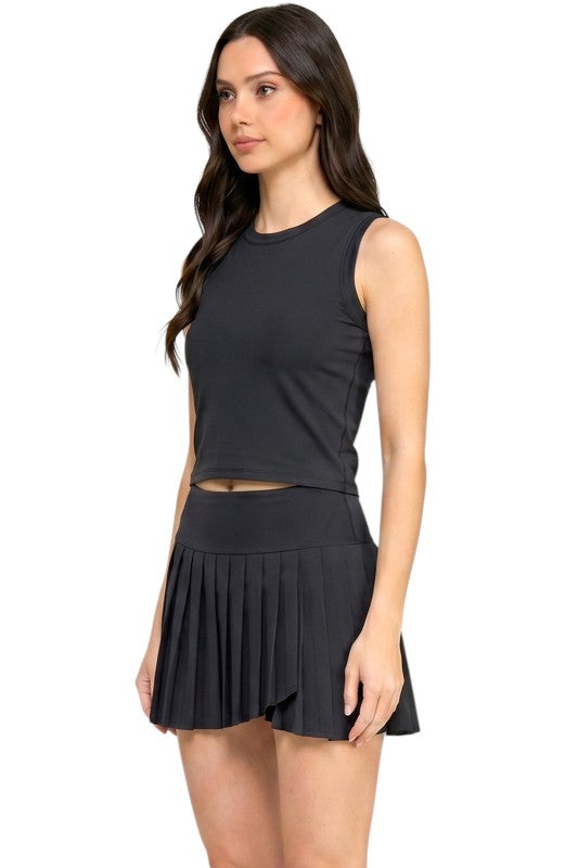 TS103SET Varsity Tennis Skort Set – Sporty Classic