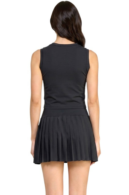 TS103SET Varsity Tennis Skort Set – Sporty Classic