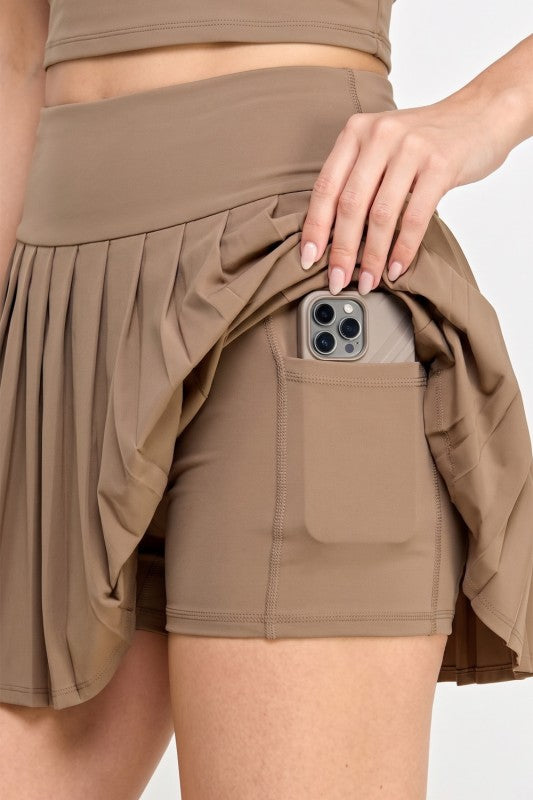 Varsity Skort Set – Court Ready Active Style