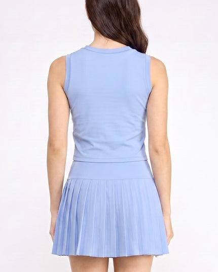 Pleated Skort Set – Varsity Inspired Tennis Style