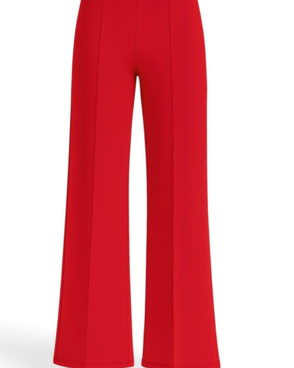 YC33 Pleated High Rise Pants – Relaxed Fit Comfort Style