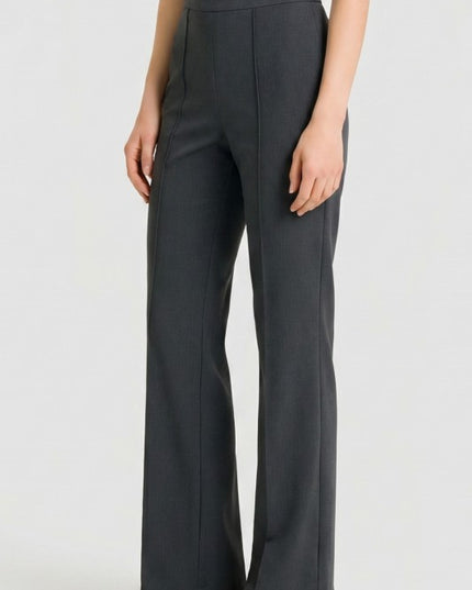 Pleated High Rise Pants – Relaxed Fit Comfort Style