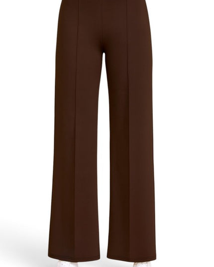 YC33 Pleated High Rise Pants – Relaxed Fit Comfort Style