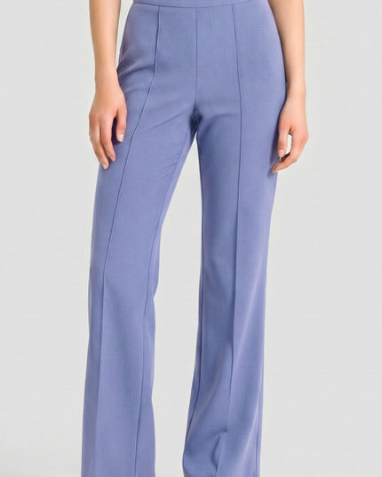 Pleated High Rise Pants – Relaxed Fit Comfort Style