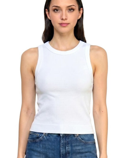 Ribbed Tank Top – Solid Stretch Everyday Style