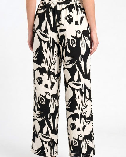 Wide Leg Pants – Unique Print Flowy Style