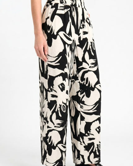Wide Leg Pants – Unique Print Flowy Style