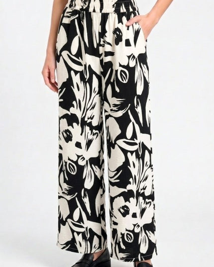 Wide Leg Pants – Unique Print Flowy Style