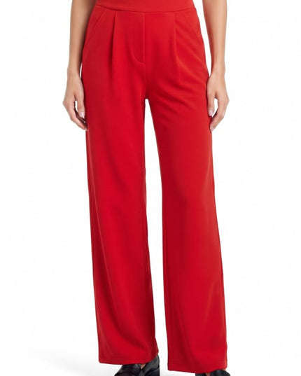 CDP19 Crepe Oversized Pants – Half Elastic Waist Comfort Fit