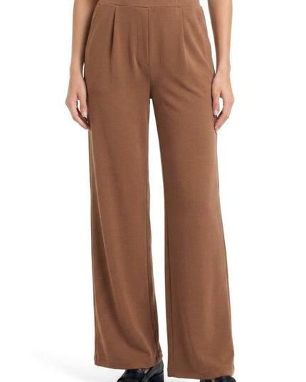 CDP19 Crepe Oversized Pants – Half Elastic Waist Comfort Fit