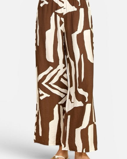 LELIS-08 Unique Print Pants – Everyday Comfort Fit