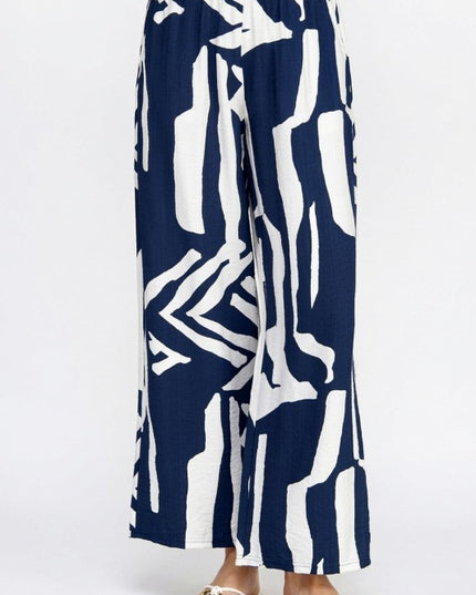 LELIS-08 Unique Print Pants – Everyday Comfort Fit
