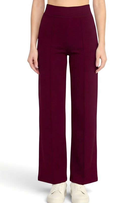 AIR33 Air Scuba Pleated High Rise Pants – Relaxed Fit
