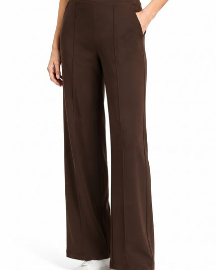 PLUS AIR34X Air Scuba Pleated Pants – Side Pocket Comfort Fit