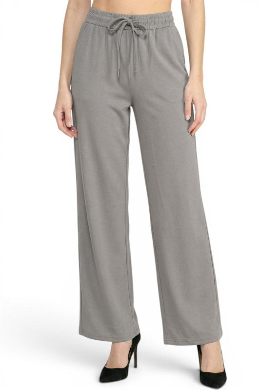 FSS505 Crystal Sandstone Drawstring Pants – Relaxed Comfort Fit