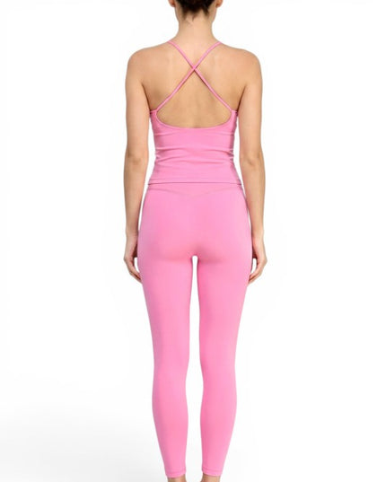 NH302 Criss-Cross Active Set – Crop Top & Yoga Pants