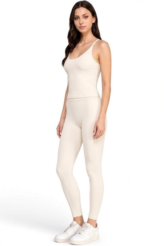 NH302 Criss-Cross Active Set – Crop Top & Yoga Pants