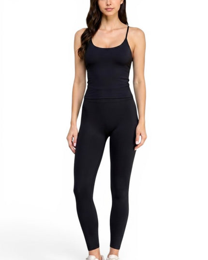 NH302 Criss-Cross Active Set – Crop Top & Yoga Pants