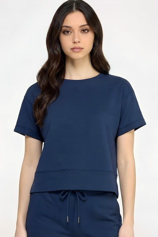 AS01TOP Air Scuba Short Sleeve Sweatshirt – Relaxed Fit